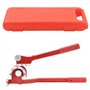 vidaXL Boîte à Outils avec une Pince à Cintrer Malette Réparation Tuyaux