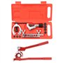 vidaXL Boîte à Outils avec une Pince à Cintrer Malette Réparation Tuyaux