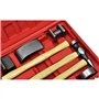 vidaXL Kit de Marteaux de Carrosserie de Voiture et de Bosses 7 pcs Outils