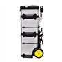 vidaXL Caisse Valise Coffre Boîte à Outils à Roulette Rangement Stockage