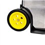 vidaXL Caisse Valise Coffre Boîte à Outils à Roulette Rangement Stockage