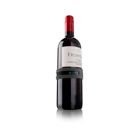Vacu Vin 3630360 Thermomètre à vin snap violet