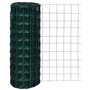 vidaXL Grillage 10x1,0 m avec Mailles Clôture Portail Barrière Bordure Jardin