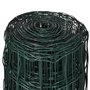 vidaXL Grillage 10x1,0 m avec Mailles Clôture Portail Barrière Bordure Jardin