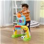 VTech - Bébé Multisport Interactif Multicolore, Structure de Motricité Bébé 2 en 1, Cage de Foot, Panier de Basket avec Tableau 