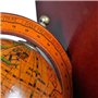 vidaXL Serre-Livres Orné de Globe Terrestre Bureau Cabinet de Travail Maison