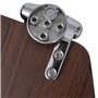 vidaXL Abattant WC à Fermeture en Douceur Marron Siège Cuvette Lunettes WC