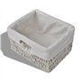 vidaXL Bois de Paulownia Porte-Manteau Blanc Murale Vêtements Chambre Entrée