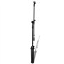 Pied de microphone réglable en hauteur et pliable