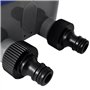 vidaXL Minuterie d'Arrosage Automatique Electronique de Jardin Double Sortie