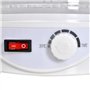 vidaXL Déshydrateur 6 Plateaux Empilables Alimentaire 250 W Sèche-Linge Fruits