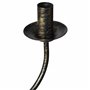 vidaXL Lustre Métal Noir Antique 8 Ampoules E14 Suspension Plafonnier Lampe