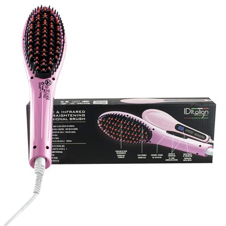 IDItalian IDELILSSBRUSH Brosse à cheveux Rose