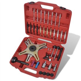 vidaXL Kit Centreur d'embrayage 38 pcs Outil de Garage d'Alignement Voiture