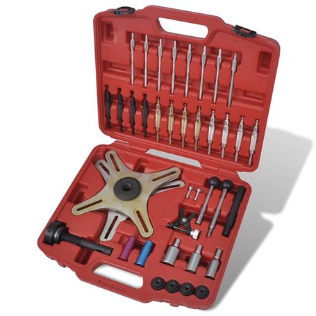 vidaXL Kit Centreur d'embrayage 38 pcs Outil de Garage d'Alignement Voiture
