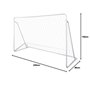 Set de But de Football avec poteaux et Filet 240 x 90 x 150 cm