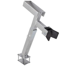 vidaXL Support de Treuil pour Remorque à Bateau Treuil Manuel Outil Garage