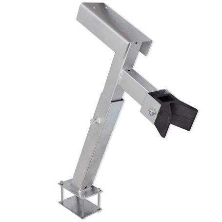 vidaXL Support de Treuil pour Remorque à Bateau Treuil Manuel Outil Garage