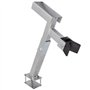 vidaXL Support de Treuil pour Remorque à Bateau Treuil Manuel Outil Garage