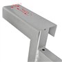 vidaXL Support de Treuil pour Remorque à Bateau Treuil Manuel Outil Garage