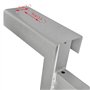 vidaXL Support de Treuil pour Remorque à Bateau Treuil Manuel Outil Garage