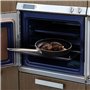 Quid 7554012 – Poêle 24 cm Pro Chef Alum, Couleur Noir et Acier, 60 x 50 x 10 cm