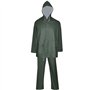 vidaXL Combinaison de Pluie imperméable 2 pcs avec Capuche Vert XL, Longs imperméables avec Capuche, Vestes de Pluie, vêtements 