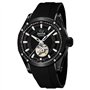 JAGUAR Montre modèle J813 / 1 de la Collection AUTOMATICO, boîtier 45 mm avec Bracelet Caoutchouc Noir pour Homme J813/1