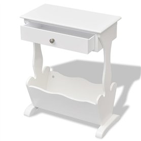 vidaXL Porte-revues Porte-journaux Rangement Etagère à Magazins Table Basse Table d'Appoint Table de Chevet Salon Maison Intérie