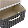 vidaXL Armoire de Rangement 4 tiroirs Bois Armoire latérale Table de Chevet Nuit