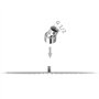 vidaXL Tête de Douche Plongeante Carrée Acier Inoxydable Pomme de Douche