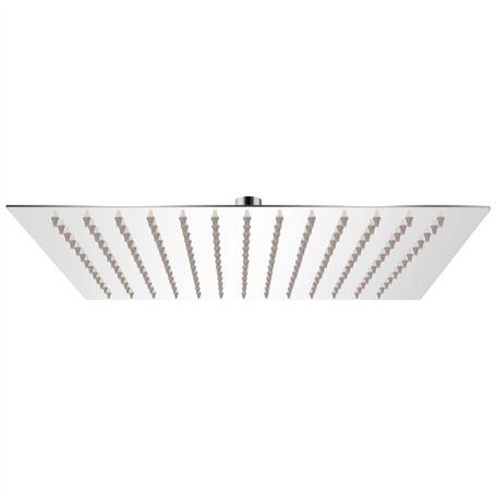 vidaXL Tête de Douche Plongeante Carrée 30x30 cm Pomme Douchette Salle de Bain
