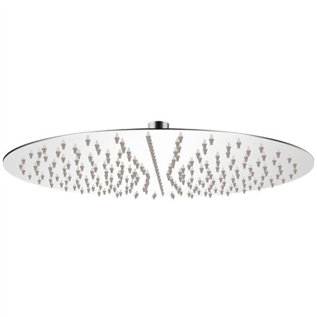 vidaXL Tête de Douche Plongeante Ronde 40 cm Pomme Douchette Salle de Bain