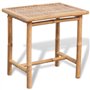 vidaXL Jeu de mobilier de Jardin 5 pcs Bambou Ensemble Salon de Jardin terrasse