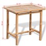 vidaXL Jeu de mobilier de Jardin 5 pcs Bambou Ensemble Salon de Jardin terrasse