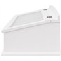 vidaXL Range-Couverts Style Baroque PFDM Blanc Rangement de Couverts Bijoux