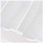 vidaXL Range-Couverts Style Baroque PFDM Blanc Rangement de Couverts Bijoux