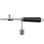 vidaXL Broche à Rôtir avec Moteur 1200mm Acier Barbecue Rôtissoire Jardin