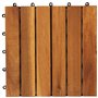 vidaXL 30x Acacia Tuile de Plancher Modèle Vertical Carreaux de Plancher