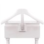vidaXL Bois Portant à Vêtements avec Armoire Stockage Costume Robe Chambre