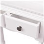 vidaXL Bois Portant à Vêtements avec Armoire Stockage Costume Robe Chambre
