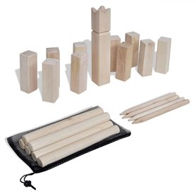 Kit de Jeu Kubb en Bois