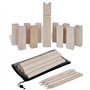 Kit de Jeu Kubb en Bois