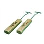 Lot de 2 poignées en bois pour grille de barbecue