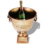 vidaXL Refroidisseur à Champagne Bière pour Fête Coupe de trophée Cuivre Marron