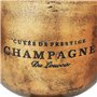 vidaXL Refroidisseur à Champagne Bière pour Fête Coupe de trophée Cuivre Marron