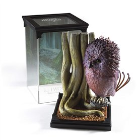 The Noble Collection - Magical Creatures Fwooper - Hand-Painted Magical Creature #3 - Officially Licensed Fantastic Beasts Toys 