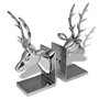 vidaXL 2x Serre-livres Cerf Porte-livre Support de Stockage Bureau Salon
