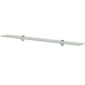 vidaXL Étagère Murale pour Salon Chambre Salle de Bain Verre 90x10 cm 8 mm