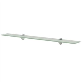 vidaXL Étagère Murale pour Salon Chambre Salle de Bain Verre 80x10 cm 8 mm